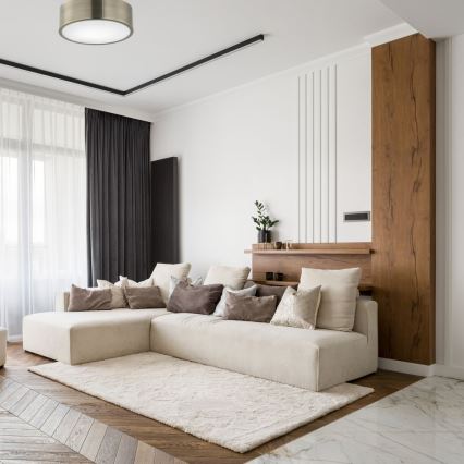 Plafonsko svetlo DANTE 1xE27/60W/230V prečnik 26 cm, patina