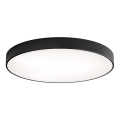 Plafonsko svetlo sa senzorom CLEO 6xE27/24W/230V prečnika 80 cm crno