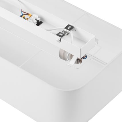 Plafonsko svetlo SIRJA SQUARE 2xE27/15W/230V belo