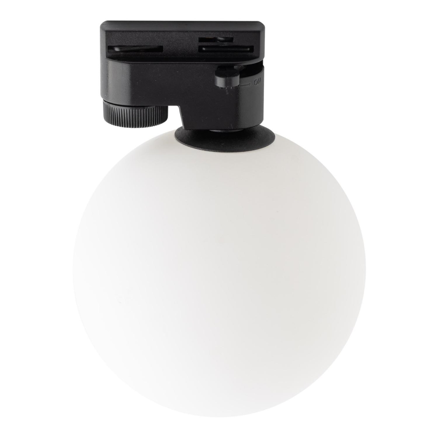 Plafonsko svetlo za 1-fazni šinski sistem TRACER 1xG9/8W/230V bela/crni
