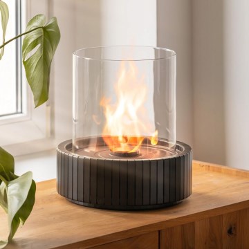 Planika - bio kamin 35,3x25,1 cm 2,5 kW crna