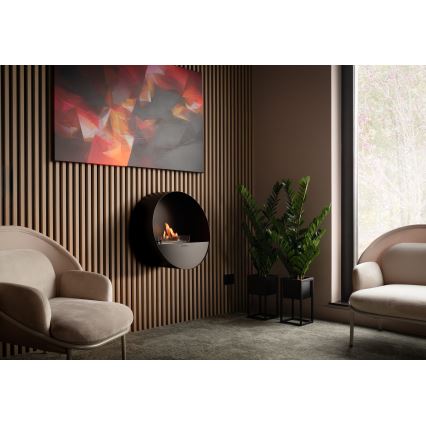 Planika - BIO kamin s daljinskim upravljačem 72,6x65 cm 2,5kW/230V crna
