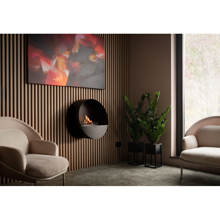 Planika - BIO kamin s daljinskim upravljačem 72,6x65 cm 2,5kW/230V crna