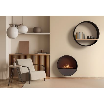 Planika - BIO kamin s daljinskim upravljačem 72,6x65 cm 2,5kW/230V crna