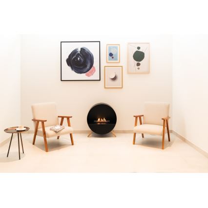 Planika - BIO kamin s daljinskim upravljačem 72,6x65 cm 2,5kW/230V crna