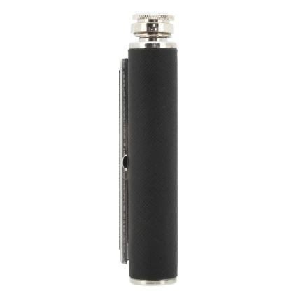 Pljoska sa futrolom za cigare 175 ml crna