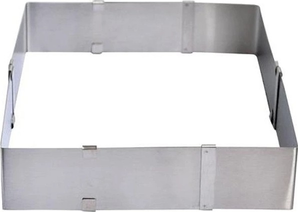 Podesiv kalup za tortu TORO 16-28 cm, izrađen od nerđajućeg čelika