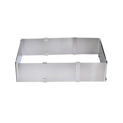 Podesiv kalup za tortu TORO 16-28 cm, izrađen od nerđajućeg čelika