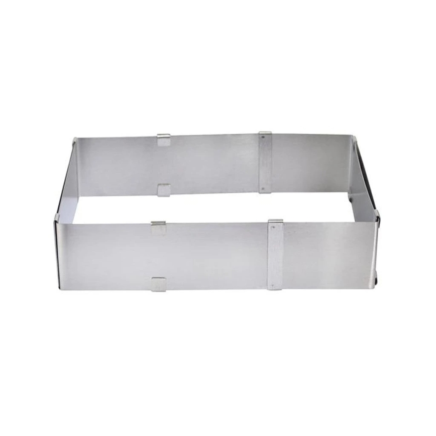 Podesiv kalup za tortu TORO 16-28 cm, izrađen od nerđajućeg čelika