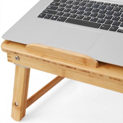Podesivi stolić za laptop za krevet LAT, braon
