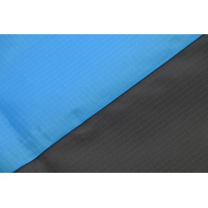 Podloga za plažu 200x200 cm plava/siva