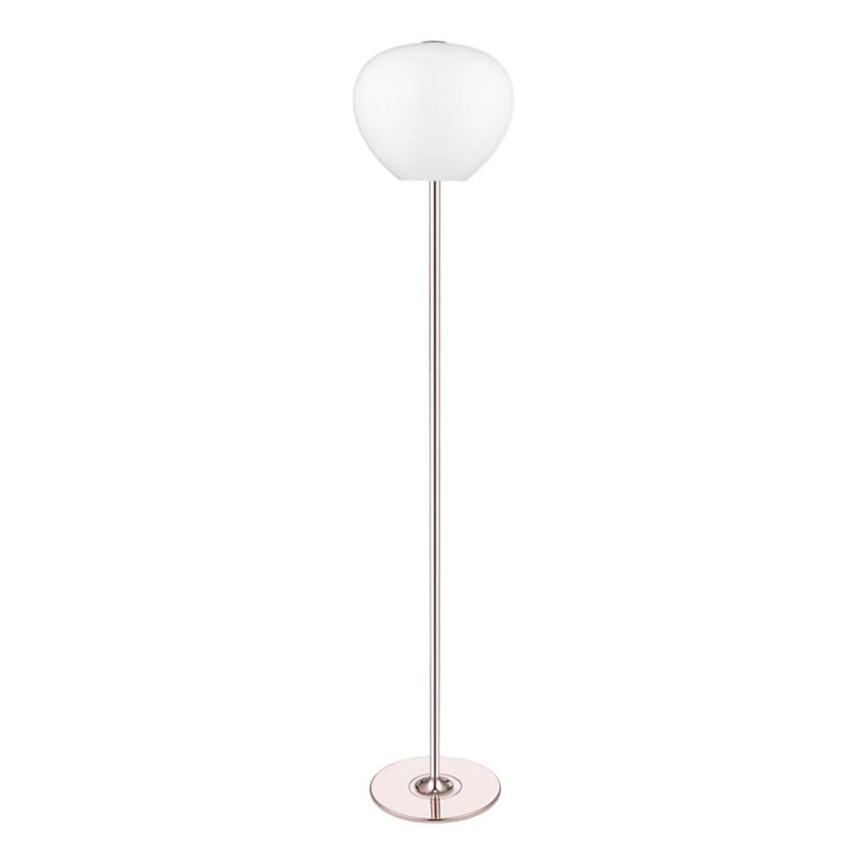 Podna lampa ARAGON 3xG9/3W/230V bela/roze zlatno