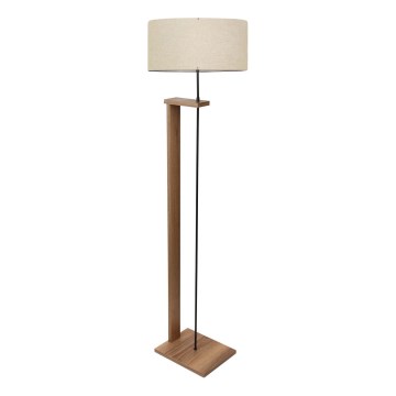 Podna lampa AYD 1xE27/40W/230V braon/bež