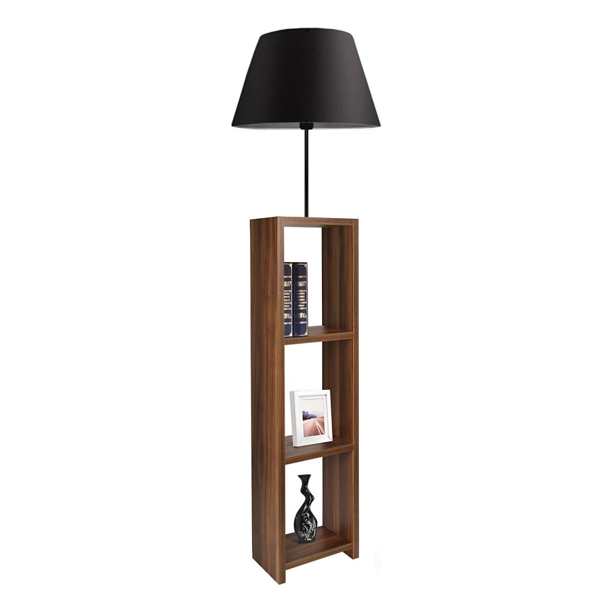 Podna lampa AYD 1xE27/40W/230V braon/crna