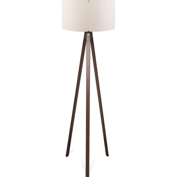 Podna lampa AYD 1xE27/40W/230V braon/krem