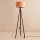 Podna lampa AYD 1xE27/40W/230V braon/narandžasta