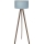 Podna lampa AYD 1xE27/40W/230V braon/plava