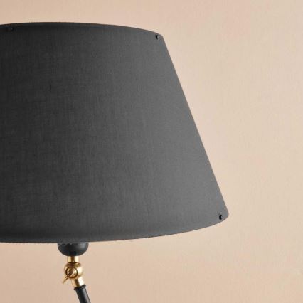 Podna lampa AYD 1xE27/40W/230V crna