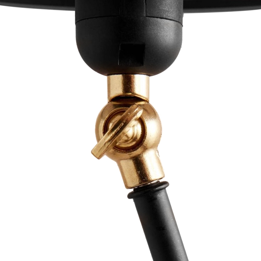 Podna lampa AYD 1xE27/40W/230V crna