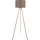 Podna lampa AYD 1xE27/40W/230V smeđa/bež