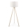 Podna lampa AYD 1xE27/60W/230V bela/bež