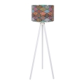 Podna lampa AYD 1xE27/60W/230V šarena/bela