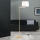 Podna lampa CARLTON 1xE27/40W/230V bela/zlatna
