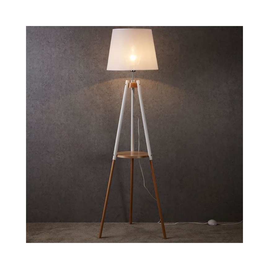 Podna lampa VAIO WHITE 1xE27/60W/230V