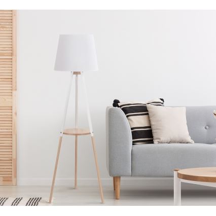 Podna lampa VAIO WHITE 1xE27/60W/230V