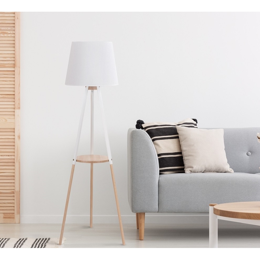 Podna lampa VAIO WHITE 1xE27/60W/230V