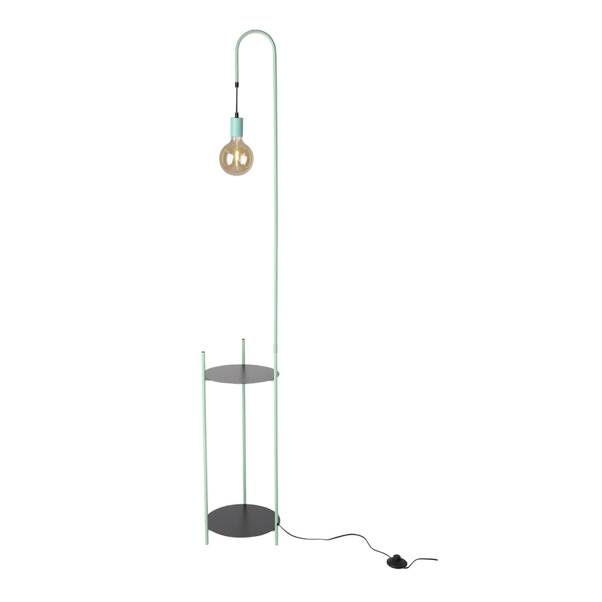 Podna lampa WALK 1xE27/40W/230V tirkizna