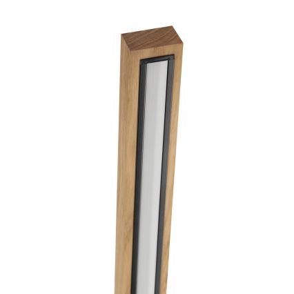 Podna LED lampa ALSET LED/18W/230V hrast