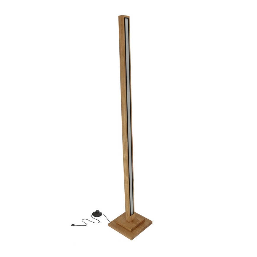 Podna LED lampa ALSET LED/18W/230V hrast
