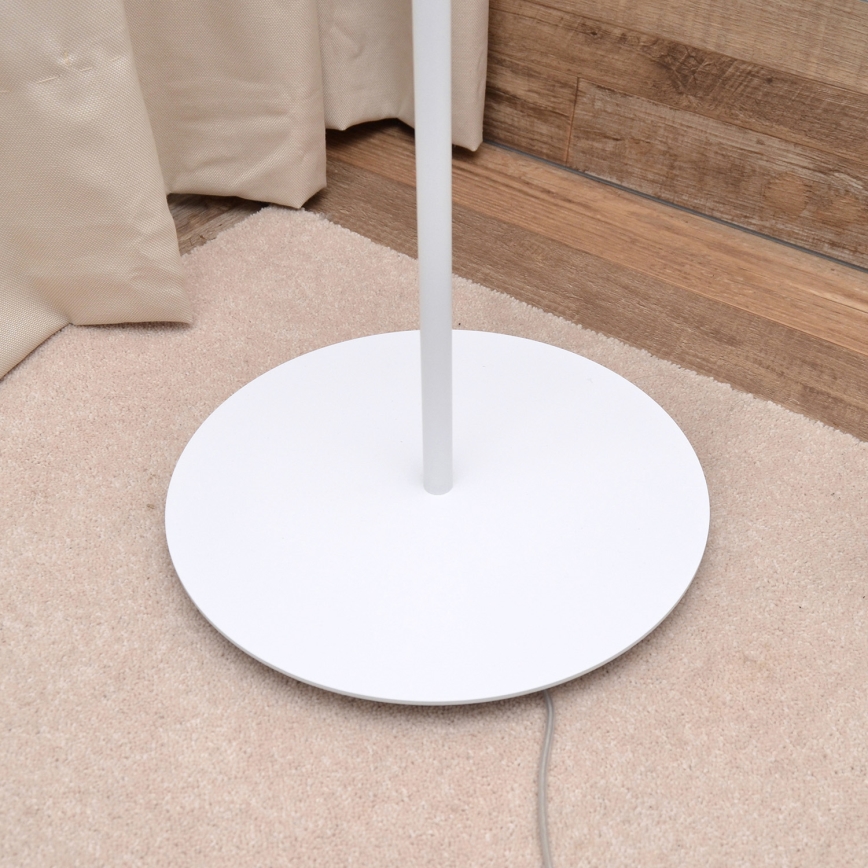 Podna LED lampa HELEN 1xE27/15W/230V bela