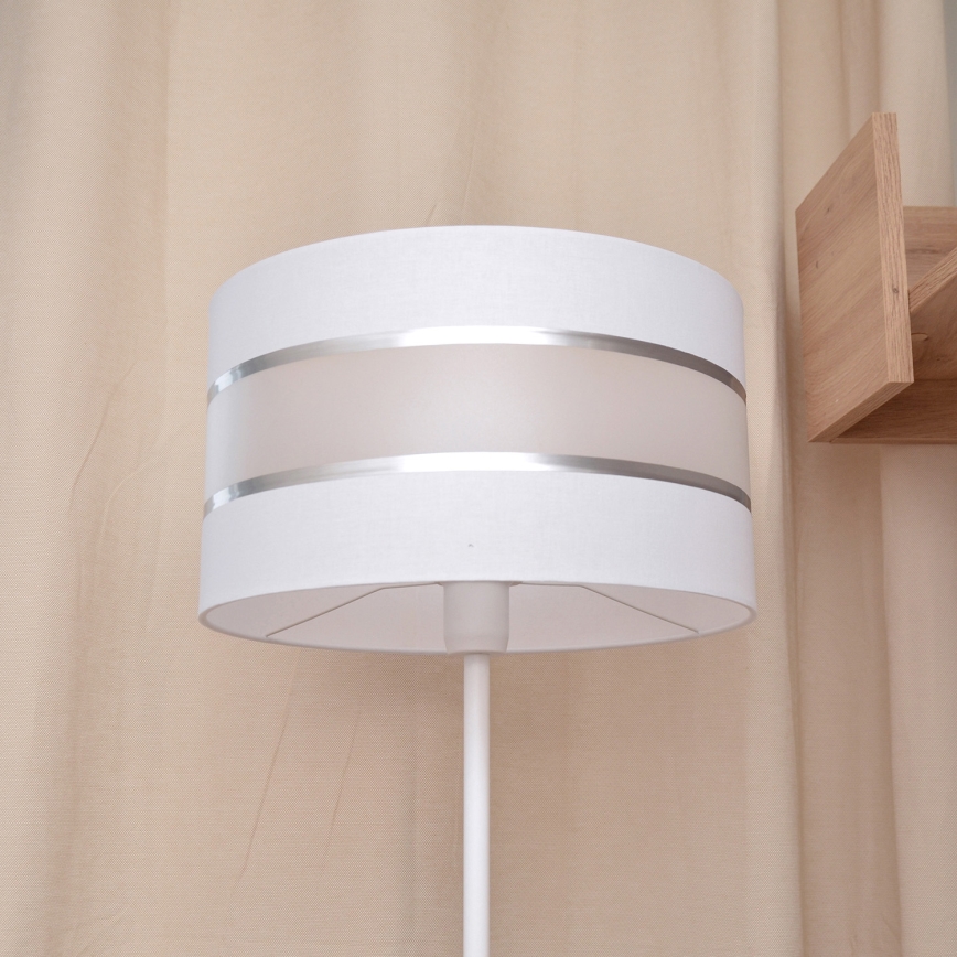Podna LED lampa HELEN 1xE27/15W/230V bela
