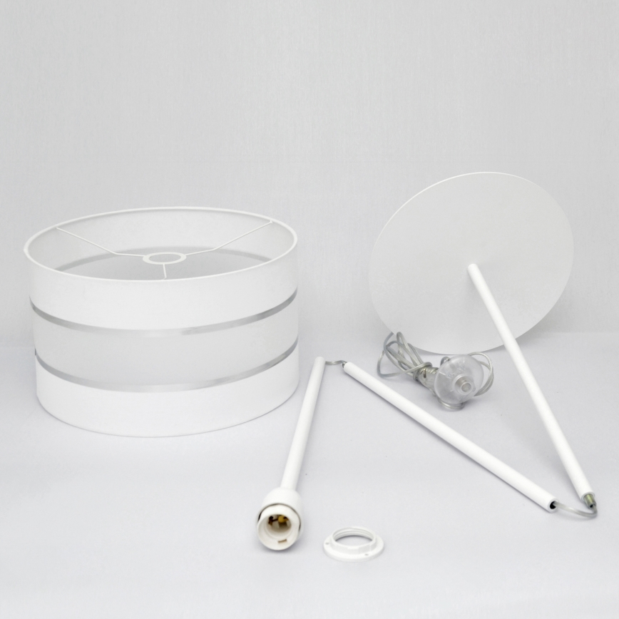 Podna LED lampa HELEN 1xE27/15W/230V bela
