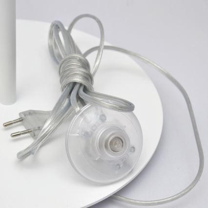 Podna LED lampa HELEN 1xE27/15W/230V bela