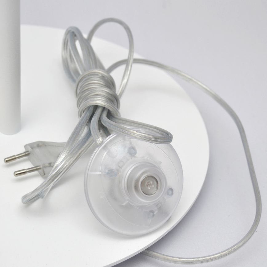 Podna LED lampa HELEN 1xE27/15W/230V bela