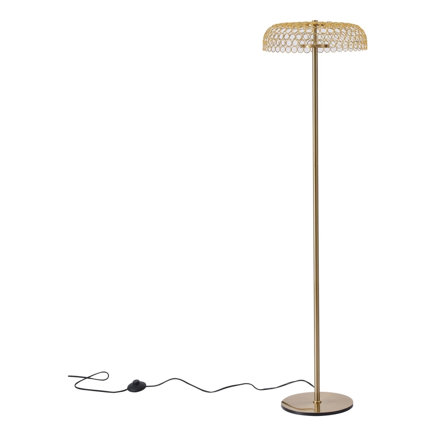 Podna LED lampa LED/10W/230V 3000K zlatna