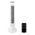 Podni ventilator 50W/230V bela + Daljinski upravljač