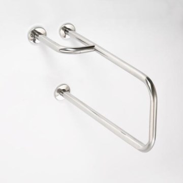 Potporni rukohvat 23,5x38 cm, nerđajući čelik/srebrna