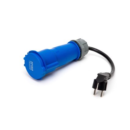 Prenosna punjačka za električne automobile EV/PHEV AC Type 2 32A/230V 7,4kW IP55 5m + adapter 230V 3,7kW + futrola