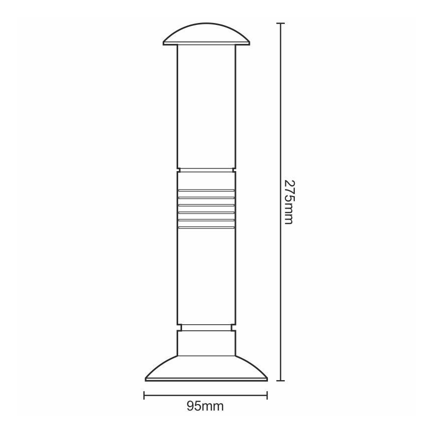 Prenosna LED lampa 2xLED/1xD IPX4