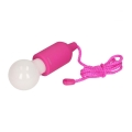 Prenosna LED lampa LED/1W/3xAAA ružičasta