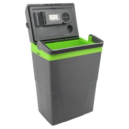 Prenosni auto-frižider 22 l 55W/12V/230V siva/zelena