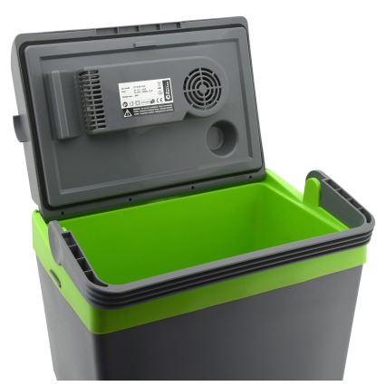 Prenosni auto-frižider 22 l 55W/12V/230V siva/zelena