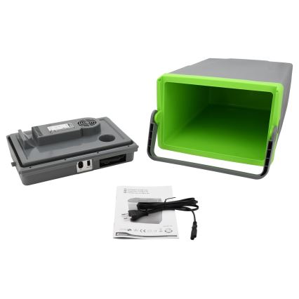 Prenosni auto-frižider 22 l 55W/12V/230V siva/zelena