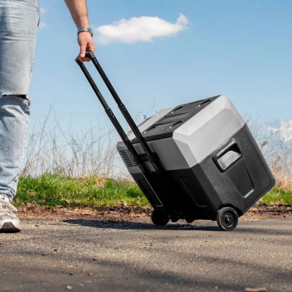 Prenosni auto-frižider sa LCD ekranom, zapremina 40 l, 230V/12V/24V, crne boje