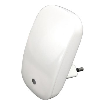 Prezent 1619 - LED svetiljka za utičnicu 2xLED/0,3W/230V sa senzorom