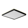 Prezent 27313 -LED Kupatilsko plafonsko svetlo CORDIA SQ LED/18W/230V 3000/6000K IP54 crno